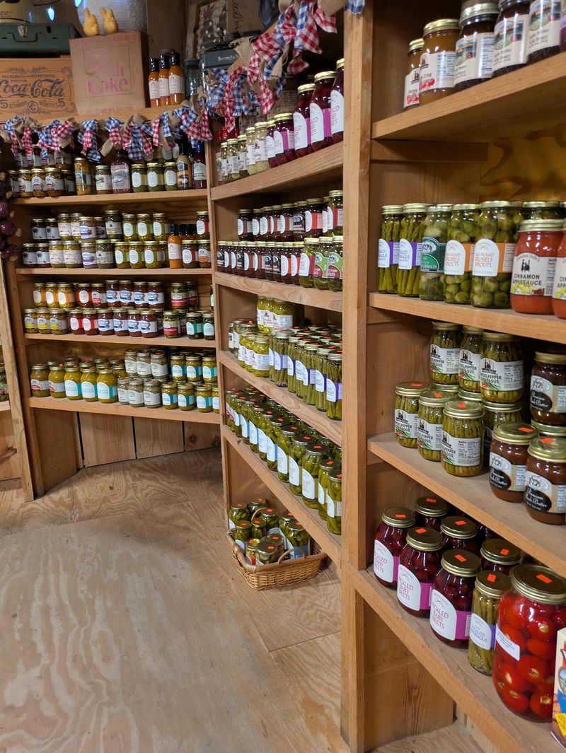Pickles, Salsa, And Canned Country Goodness