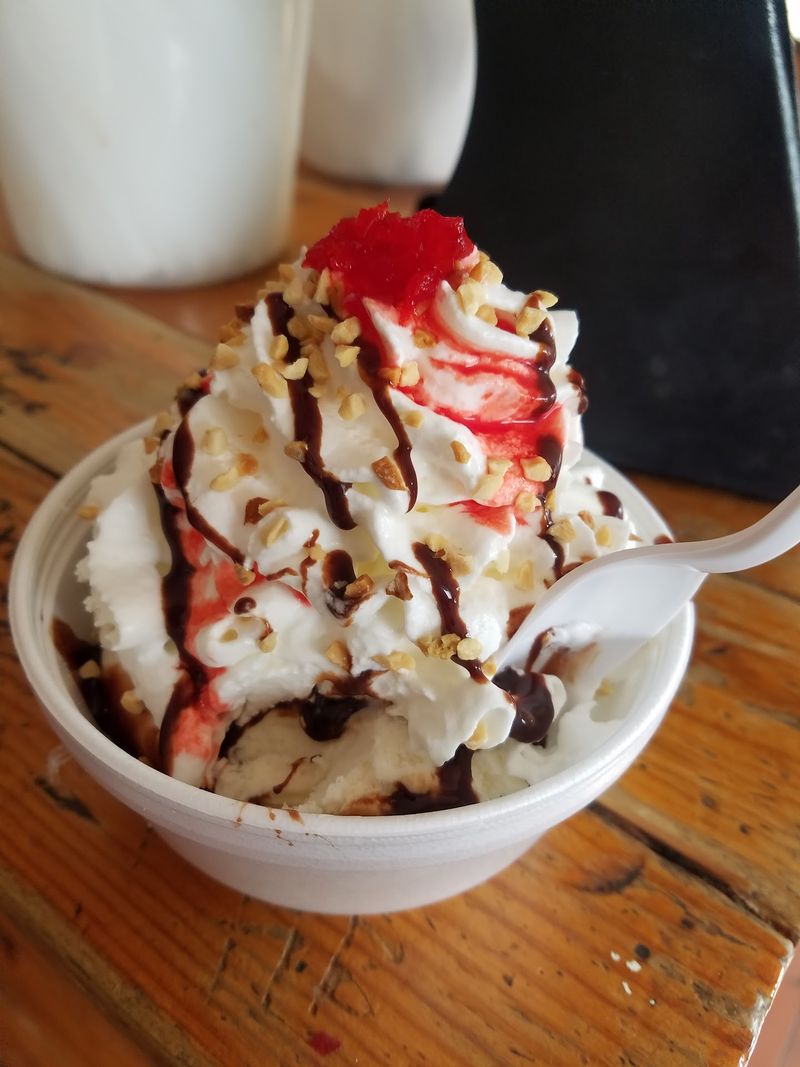 Sundaes, Shakes, And Floats Round Out The Menu