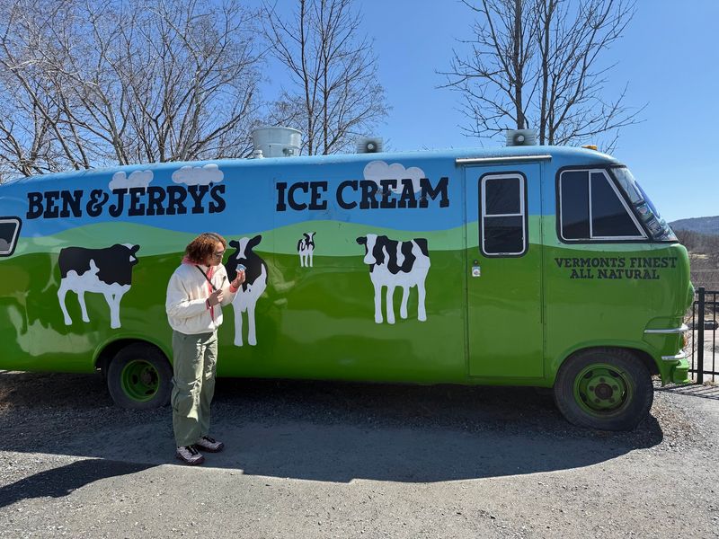 Say Hello To The Famous Cow-Spotted Cowmobile
