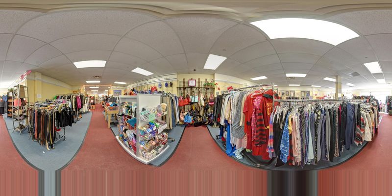 Racks Of Clothing, Bags, And Sparkle