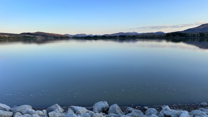 Cast A Line Or Paddle Across Calm Water