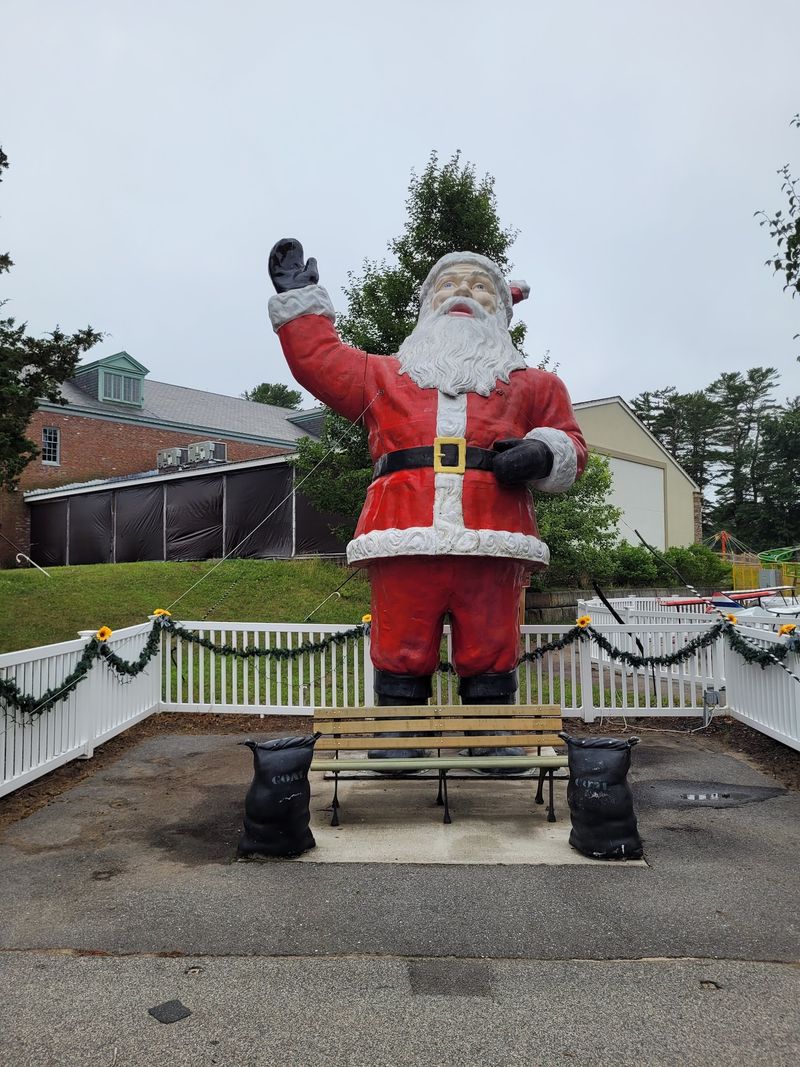 Santa Keeps Office Hours At The North Pole