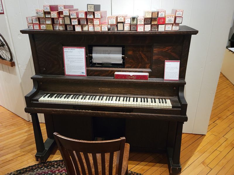 Music Boxes And A Player Piano Upstairs