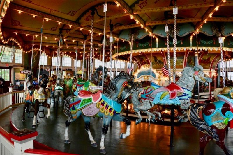 Hop On A Carousel That Has Been Spinning For Over Ninety Years