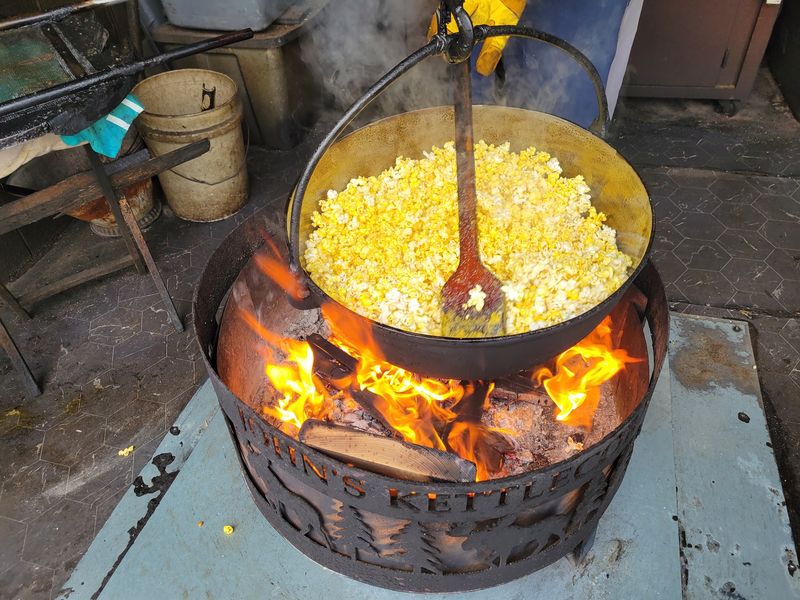 Kettle Corn, Cider Slushies, And A Food Trailer For Lunch