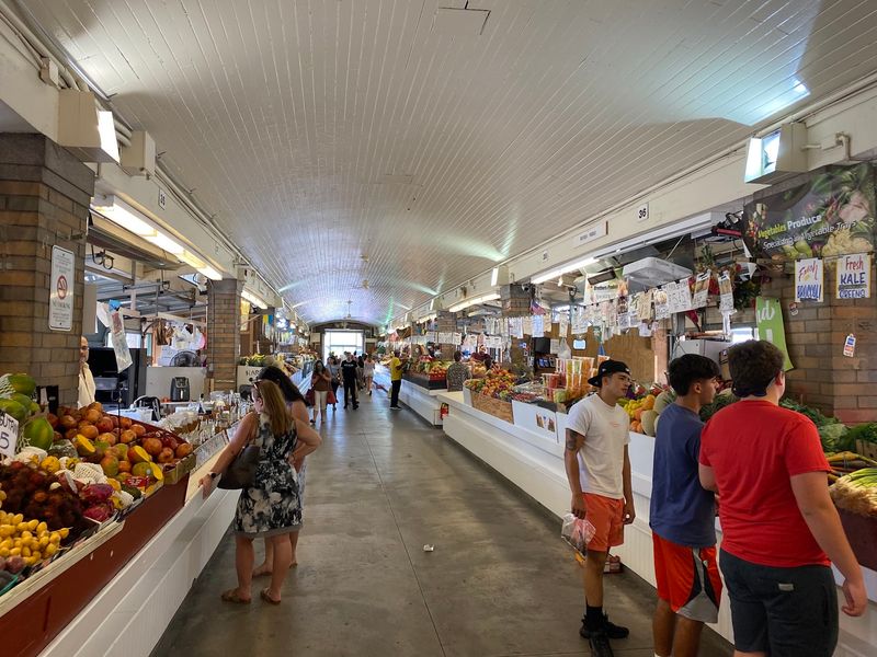 Bright Produce Wraps Around The Whole Building