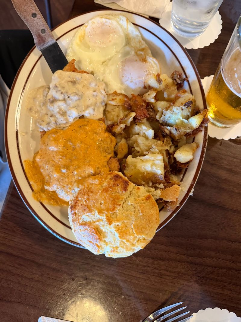 Scratch Biscuits And Chorizo Gravy Steal The Show
