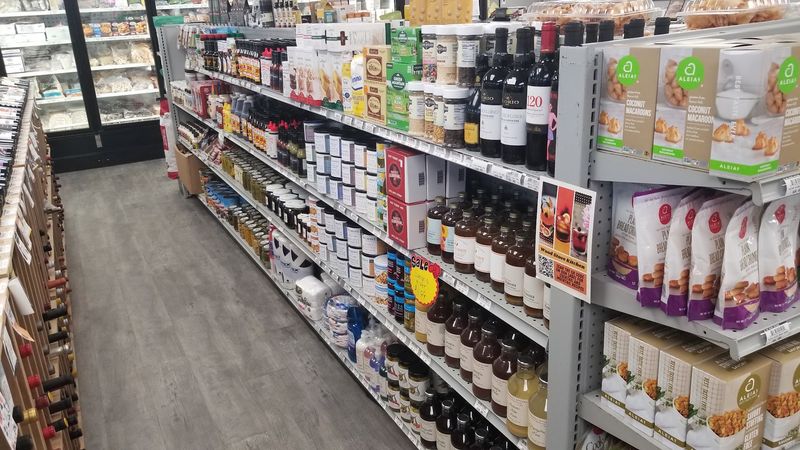 Shelves Packed With Meal Essentials