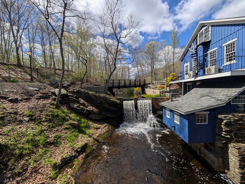 The Brushmill by the Waterfall