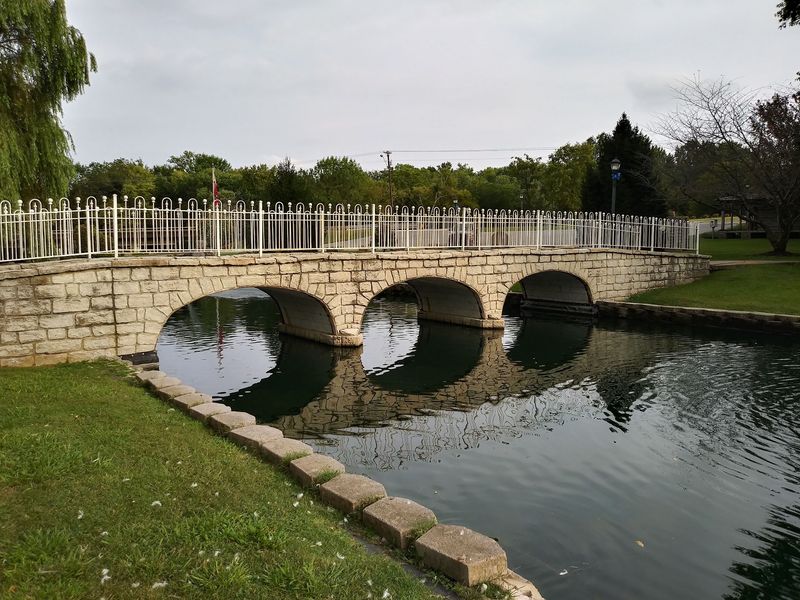 Stone Bridge Park And Small-Town Calm