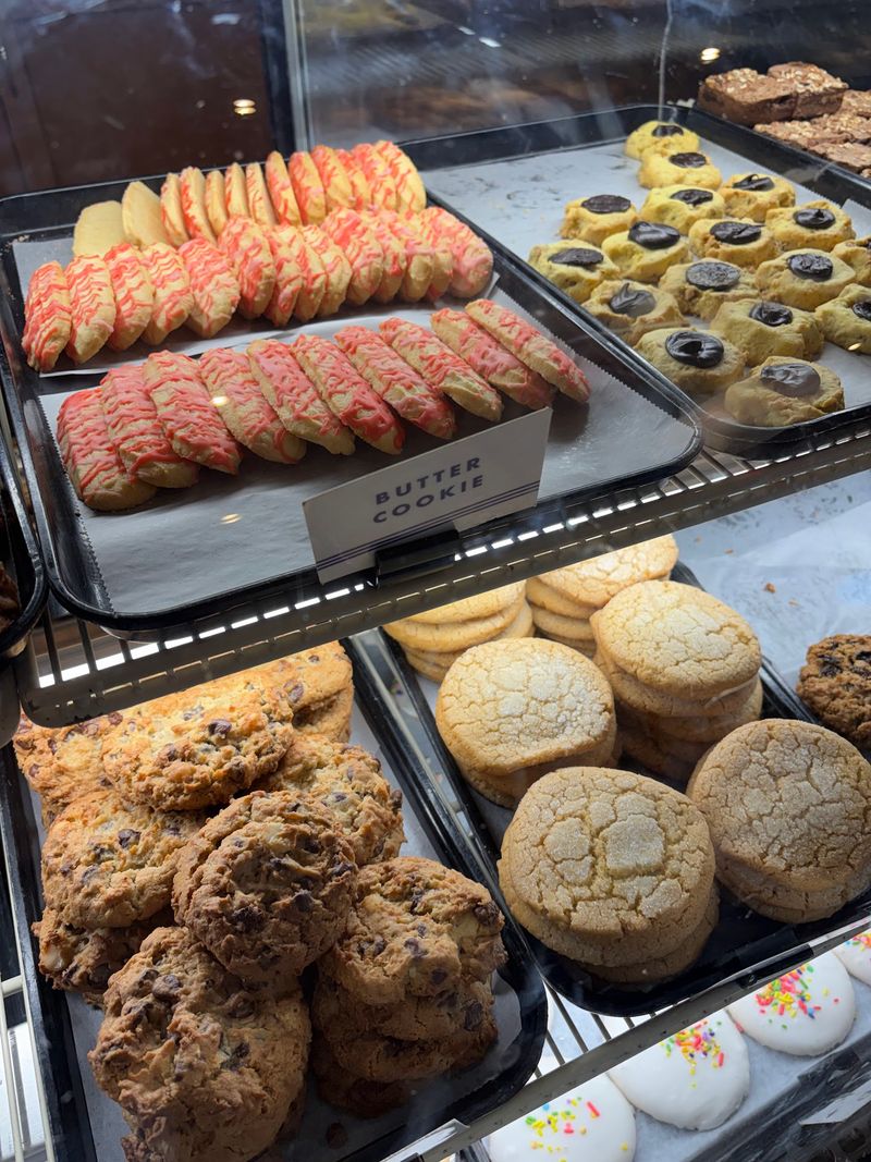 The Bakery Case of Cakes and Cookies