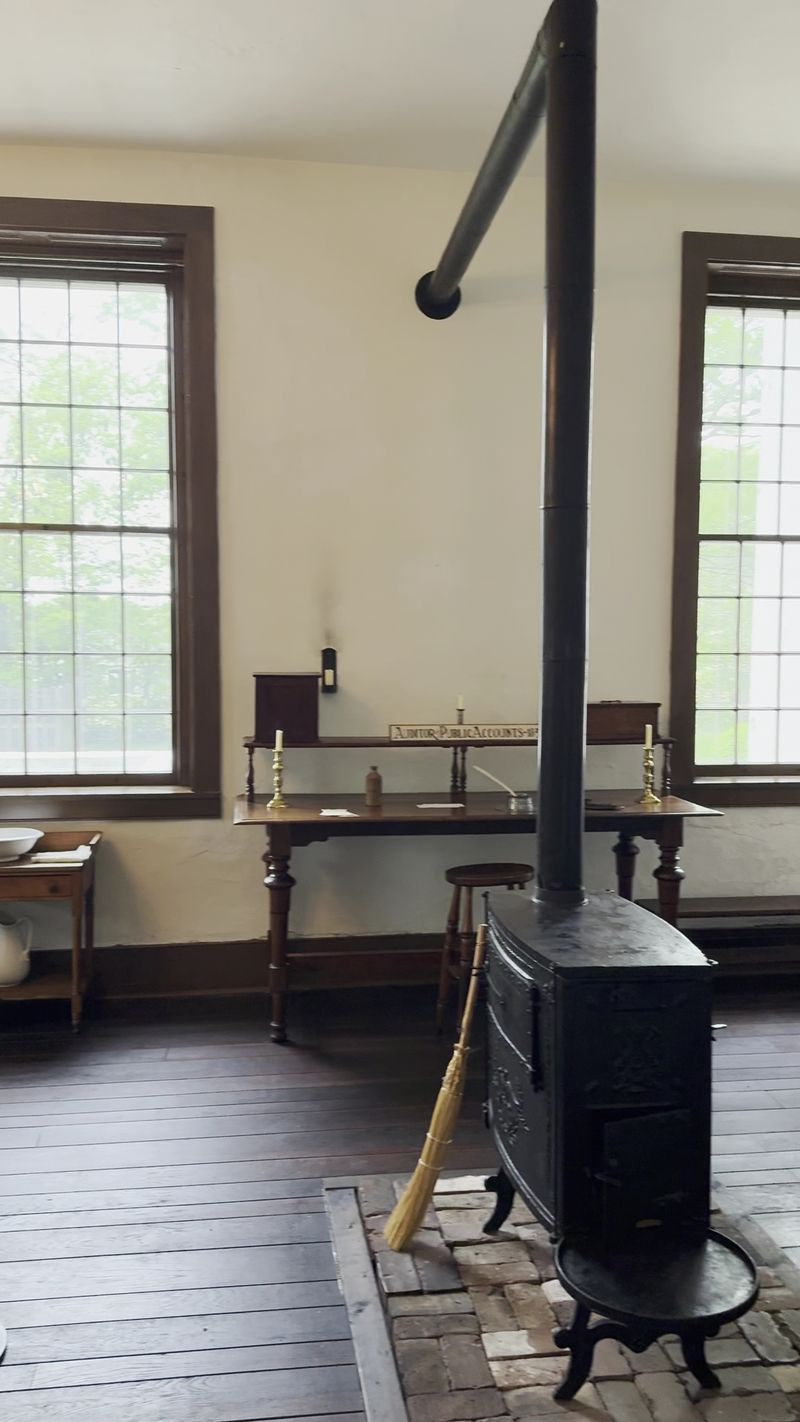 Original Wooden Floors Where Young Lincoln Made His Start