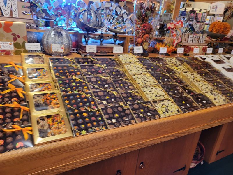 You Can Peek At The Chocolate Magic Happening Upstairs