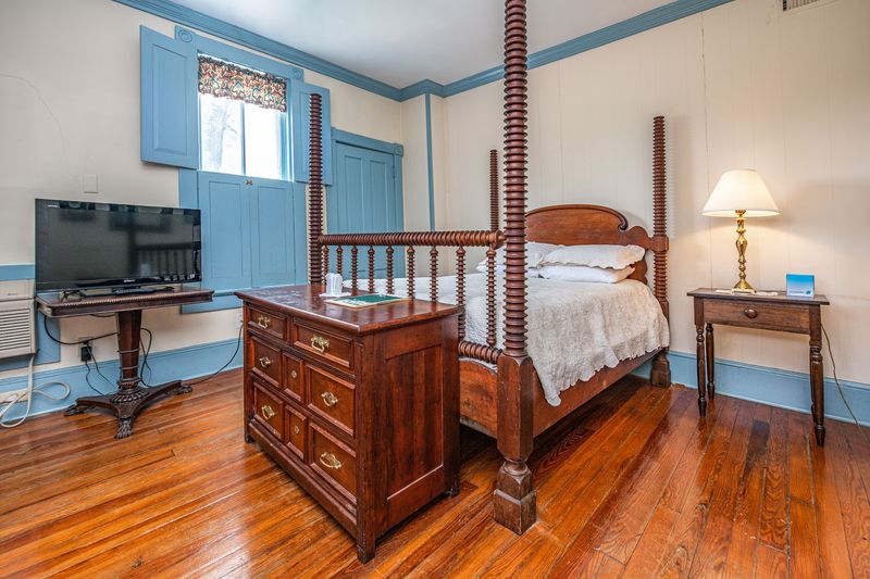 Your Room Comes With Antiques And Wonderfully Crooked Floors