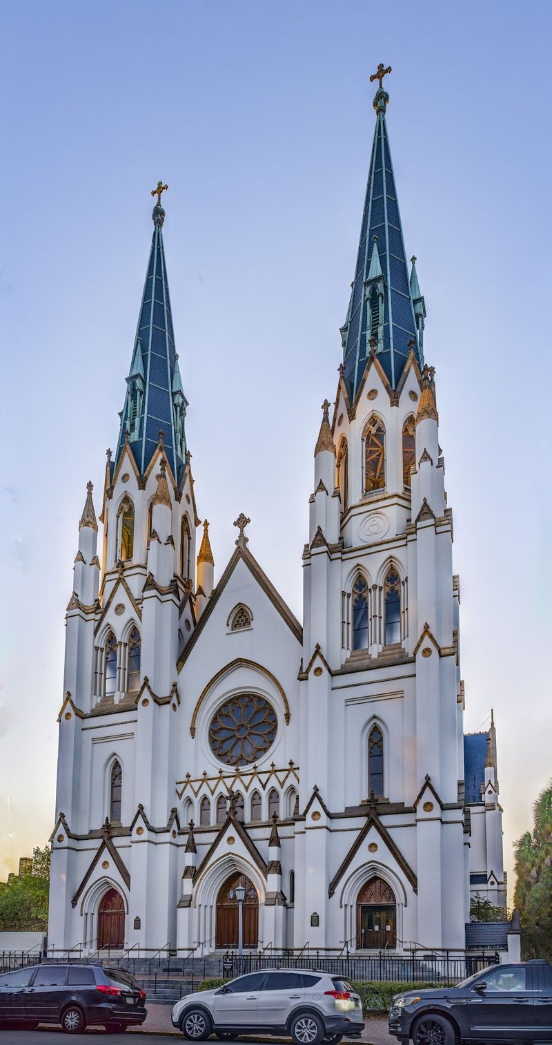 Twin Spires That Steal The Skyline