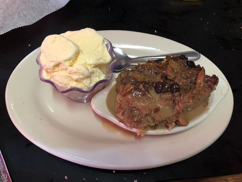 White Chocolate Bread Pudding Steals The Show