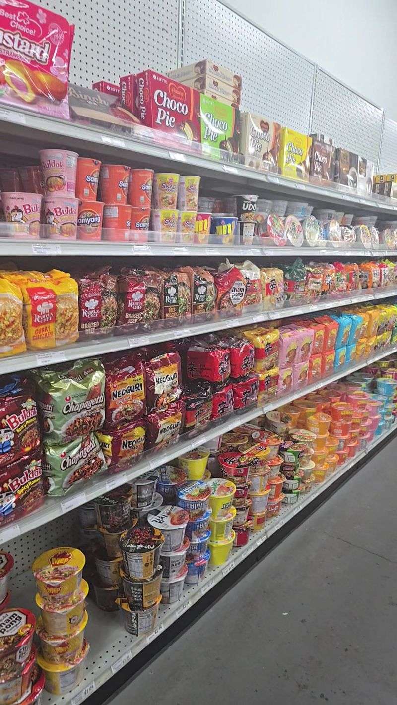 The Ramen Wall With Fifty-Plus Choices