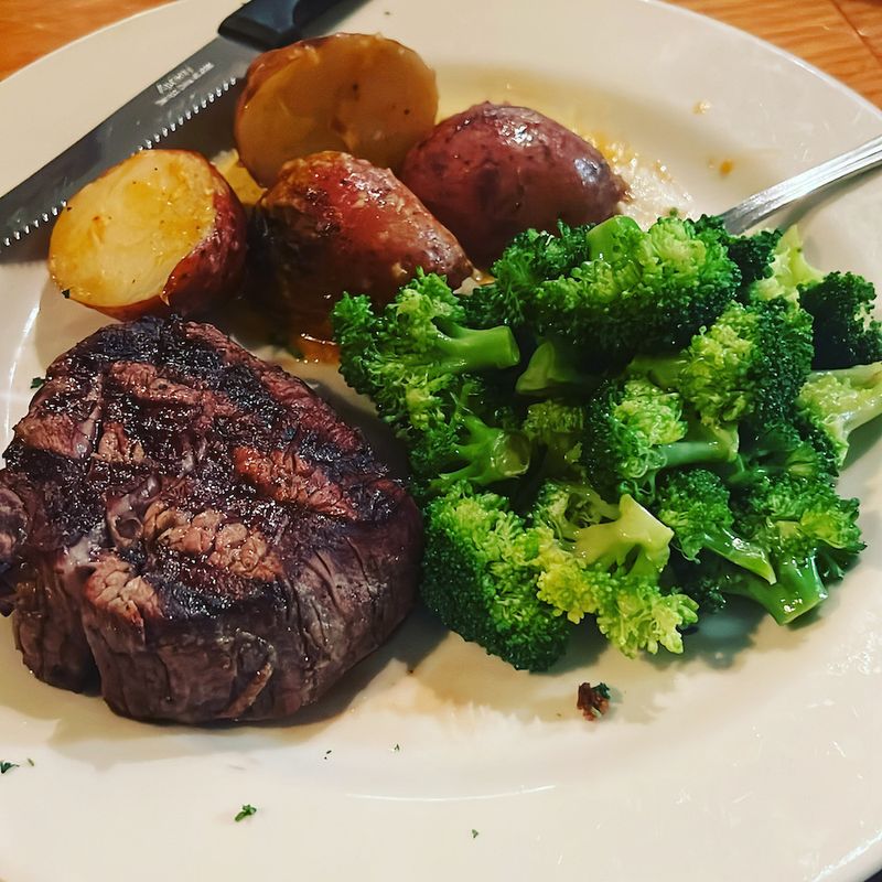 Steaks, Fish Plates, and a Sweet Finish