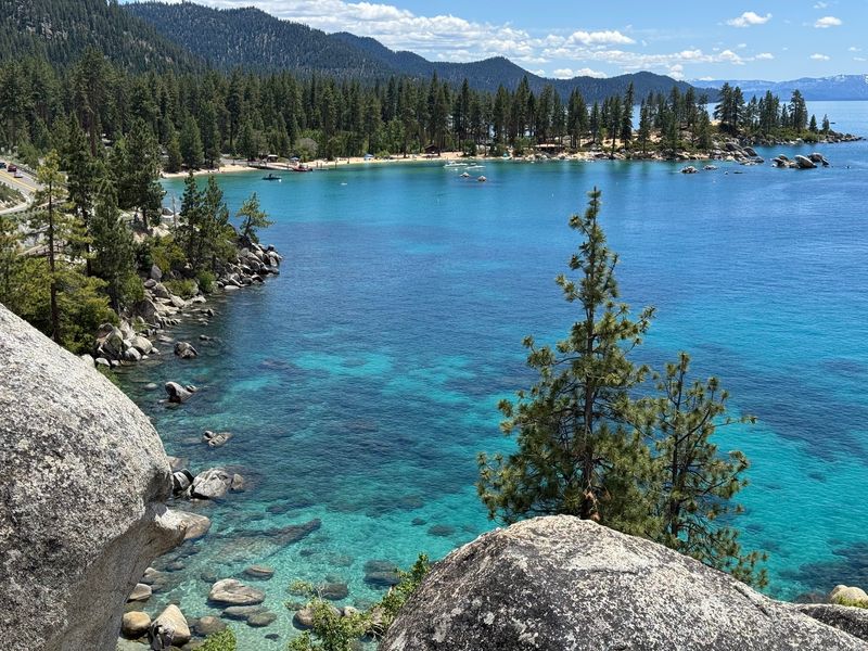 Sand Harbor Waits At The Finish Line