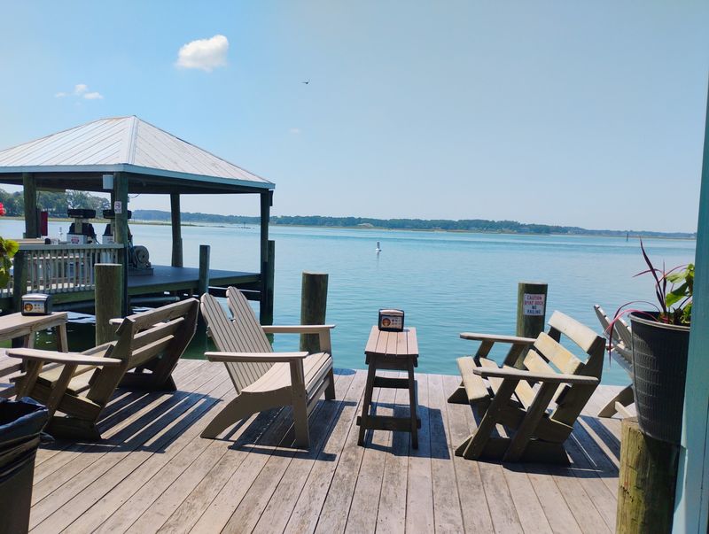 Your Table Sits Right On The Lynnhaven River