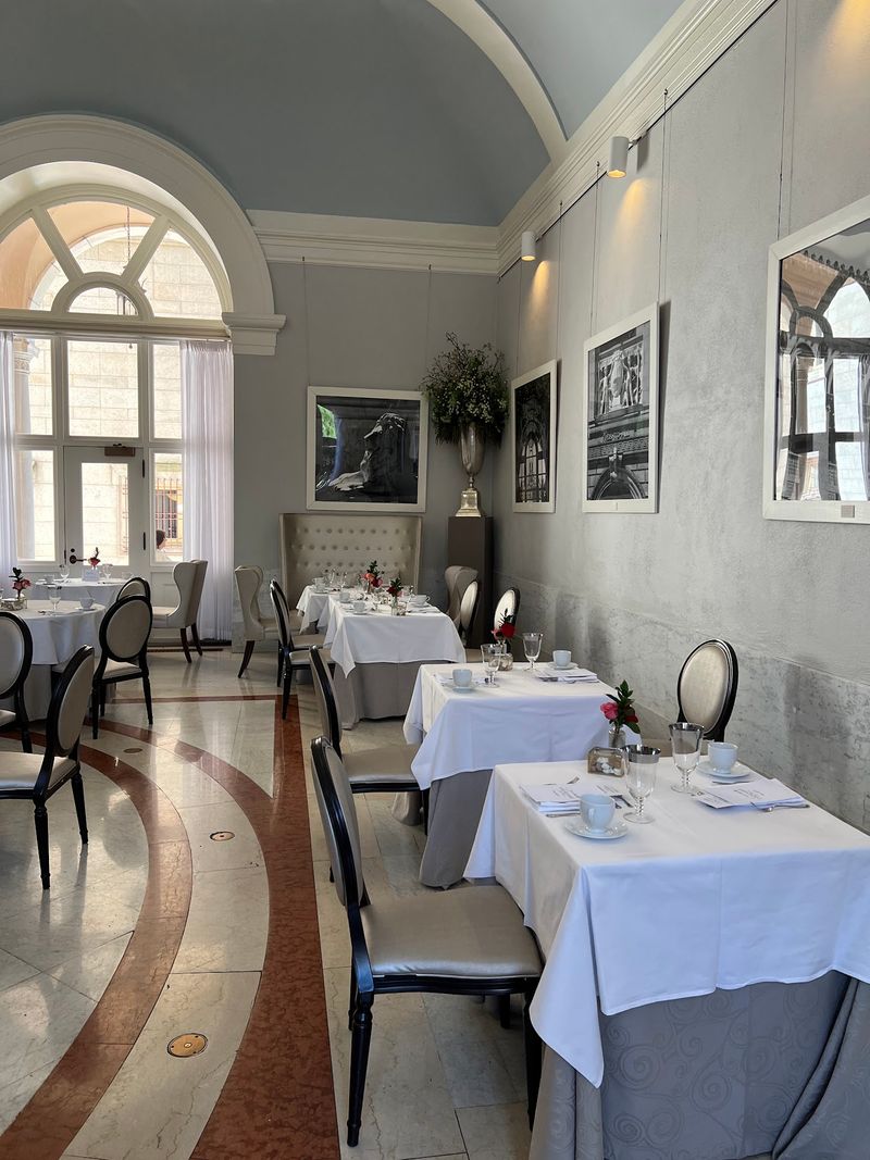 Grab A Window Seat And Gaze At The Italianate Courtyard