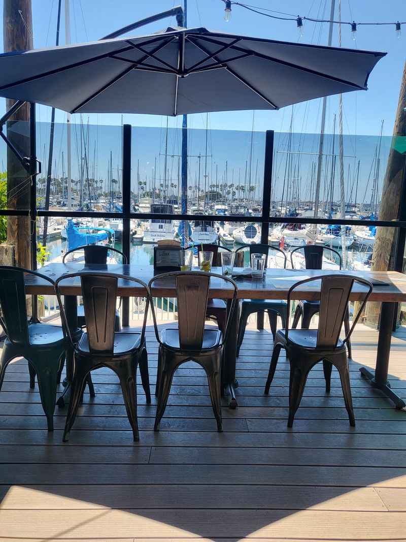 Your Table Comes With A Side Of Marina Views