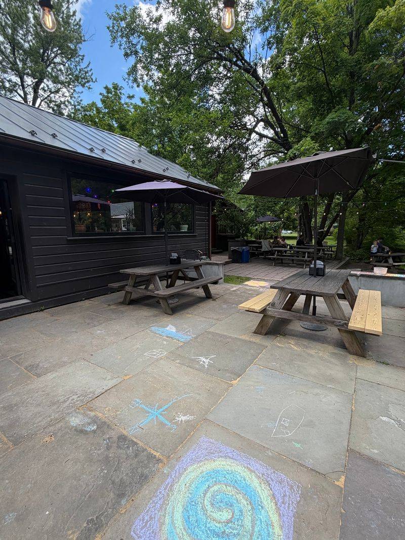 Your Table Comes With A Brook For A Neighbor