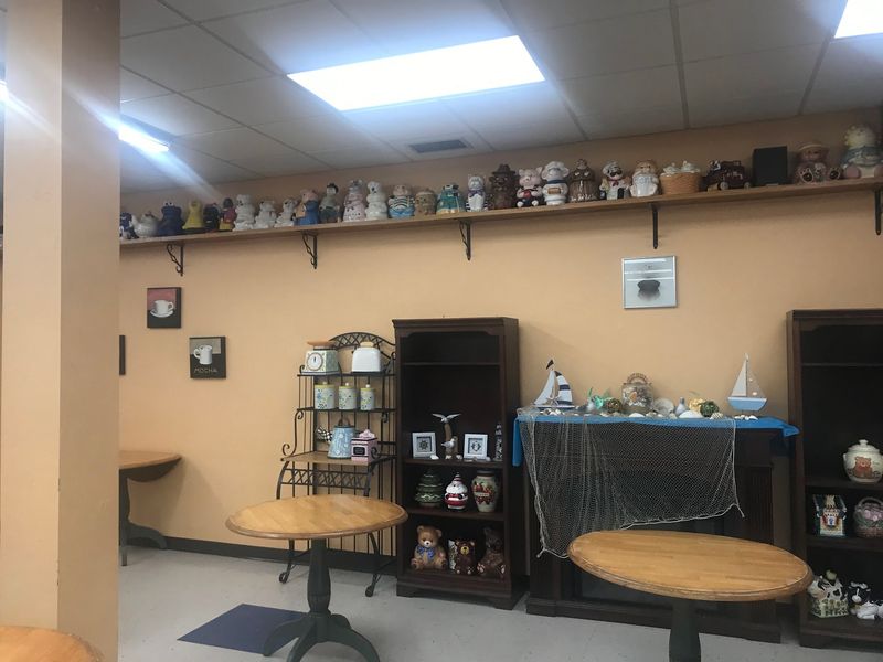 Grab A Booth, A Coffee, And A Look At The Cookie Jars