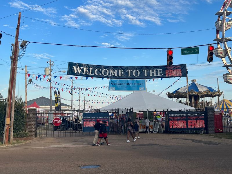 Fairground Gates Just Off Downtown Jackson