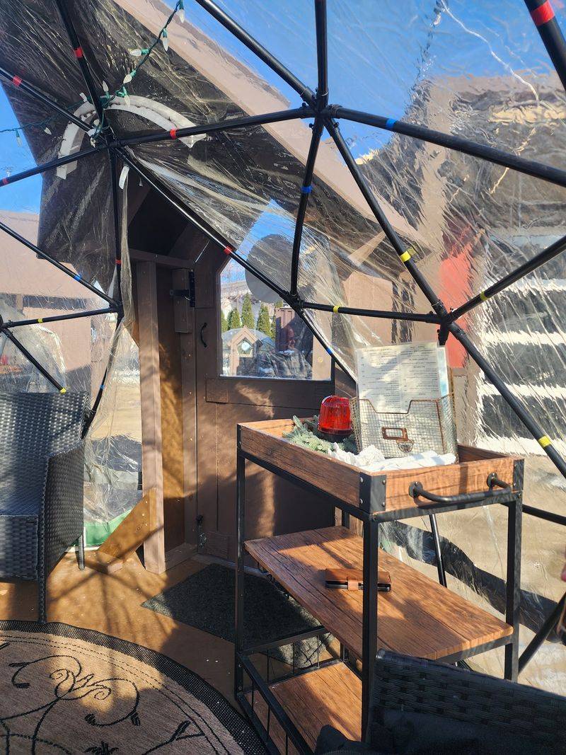 Heated Igloos Turn Winter Riverfront Dining Into An Adventure