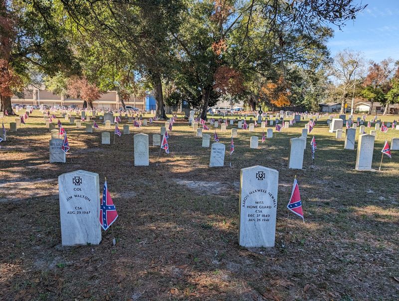 Cemetery Grounds by Golf Cart