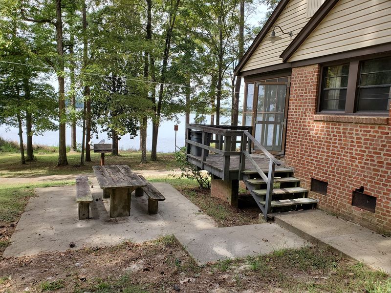 Brick Cabins With Screened Porches