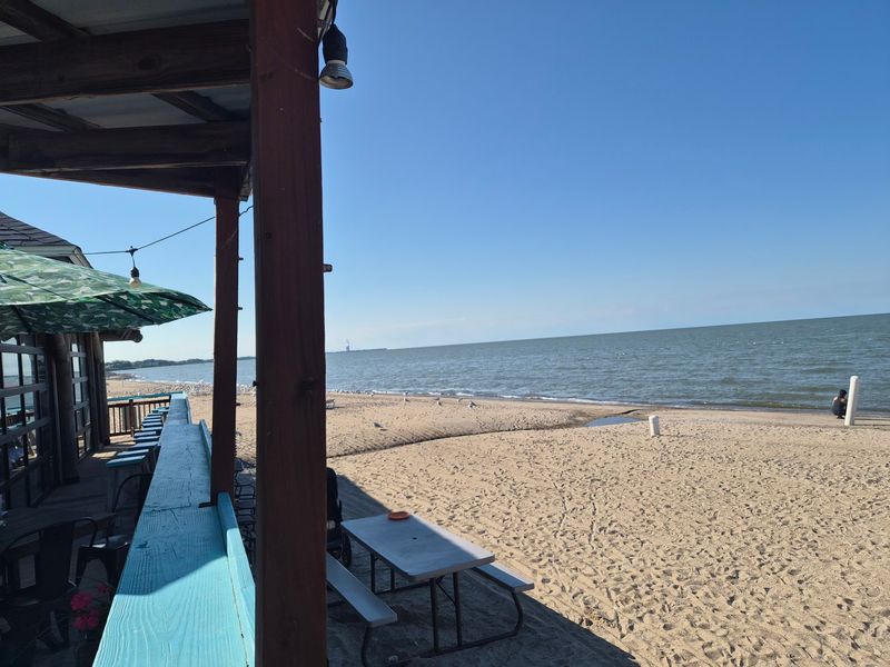 Patio Tables Right At The Water's Edge