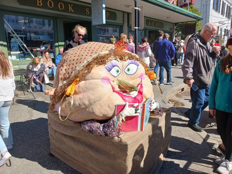 Marching With The Grand Pumpkin Parade