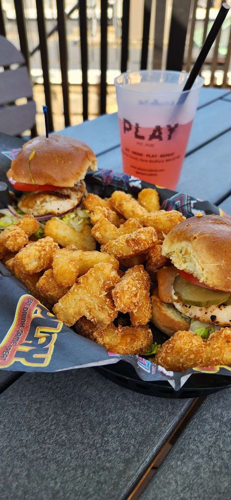 Tetris Tots, Sliders, And A Menu With Serious Game