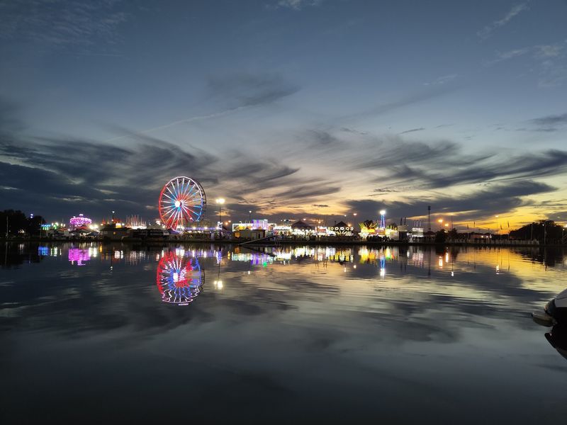 Midway Lights And Music After Dark