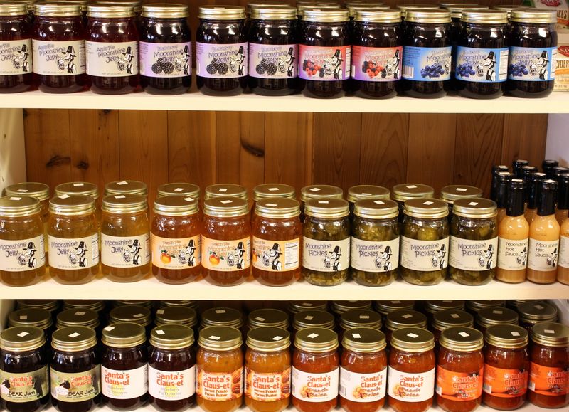 Tasty Samples Of Dips, Salsas, And Fruit Spreads