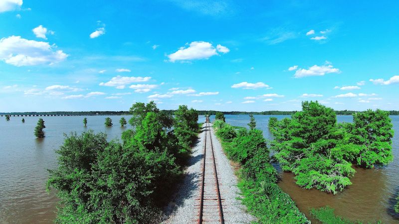 Dry Land Has Plenty Of Surprises, Including A Train