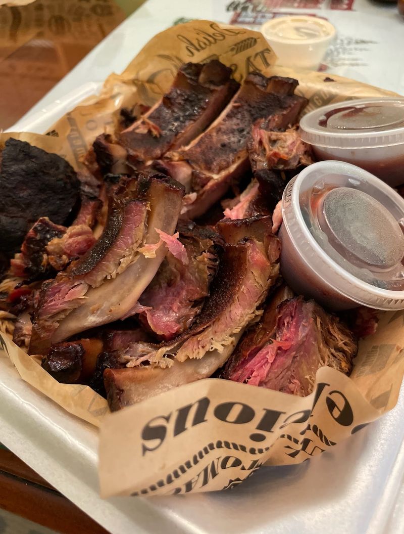 Fall Off The Bone Ribs And Texas Brisket