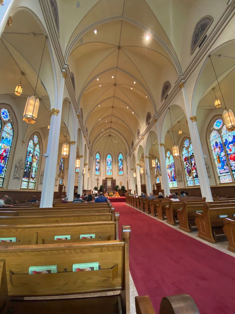 Soaring Arches and a Painted Ceiling