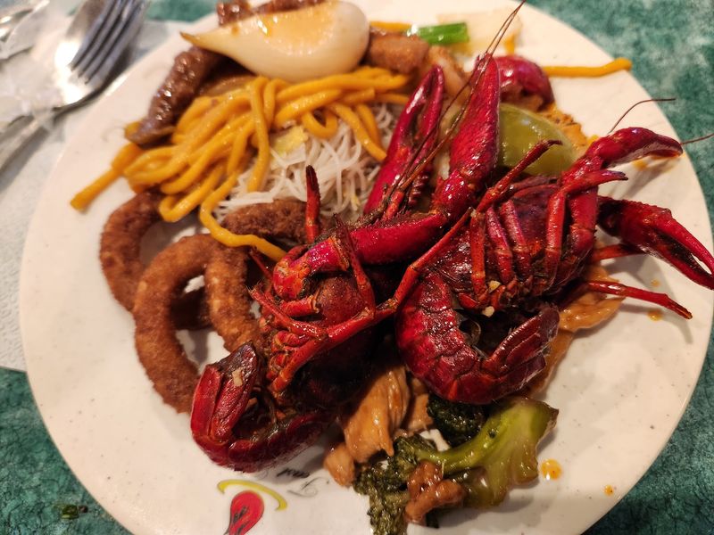 Crab Legs, Crawfish, And Seafood Galore