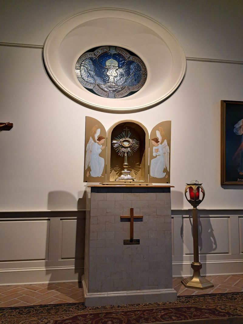 The Carrara Marble High Altar