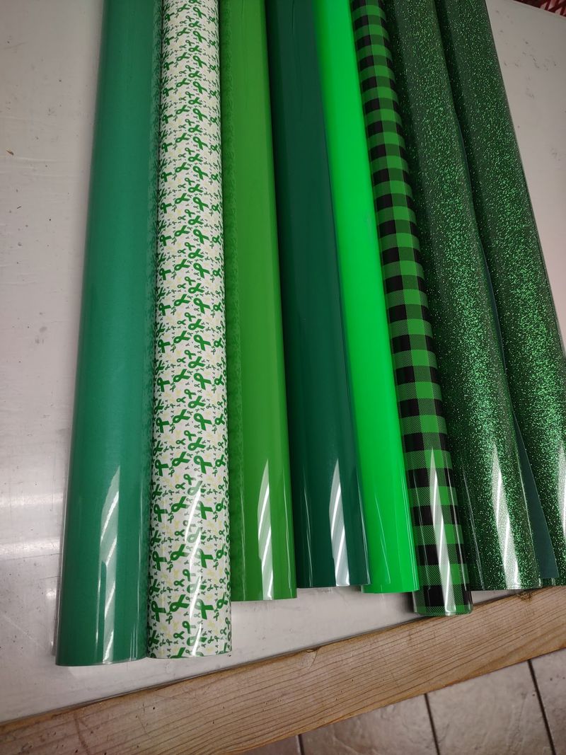 Heat Transfer Vinyl in Every Shade