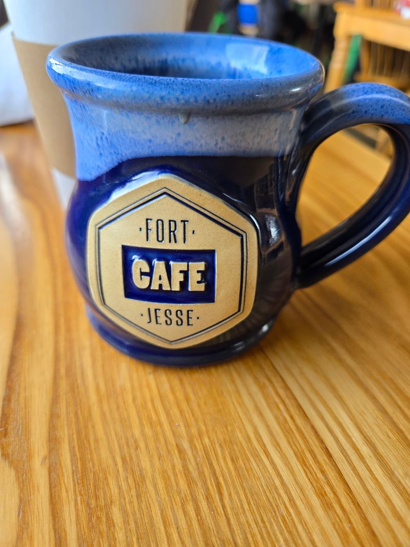 An Espresso Bar and Mugs to Take Home