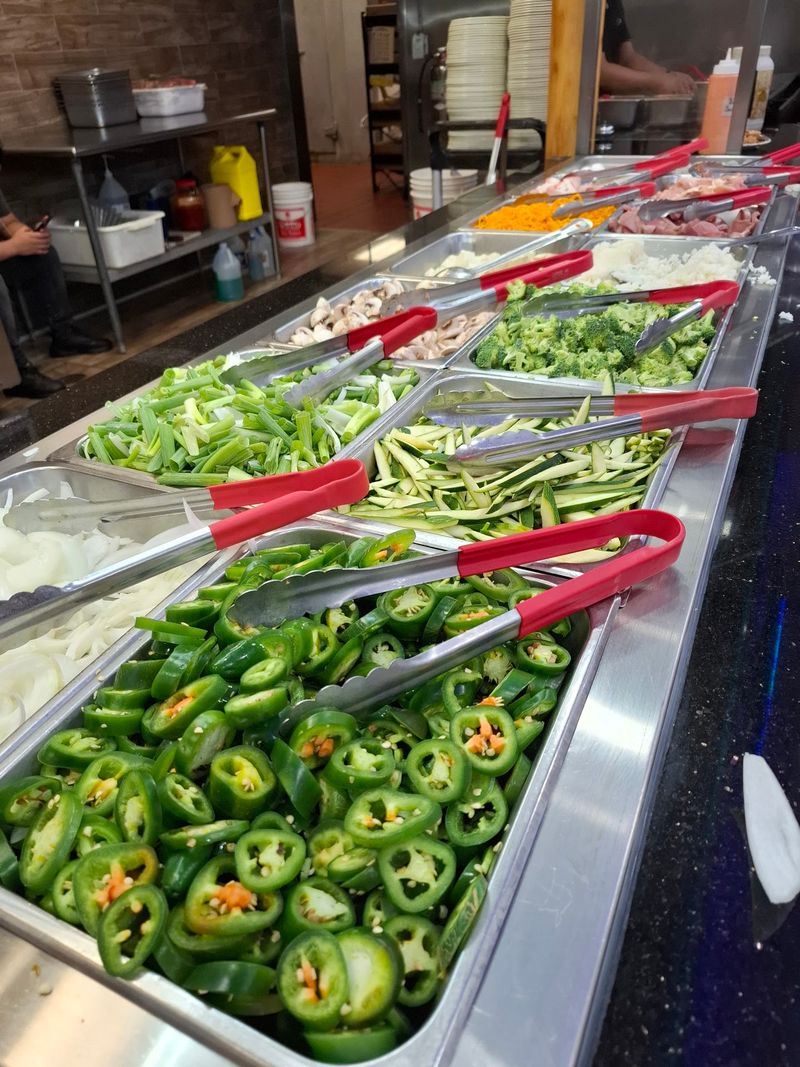 Fresh Fruit And Salad Keep Things Balanced