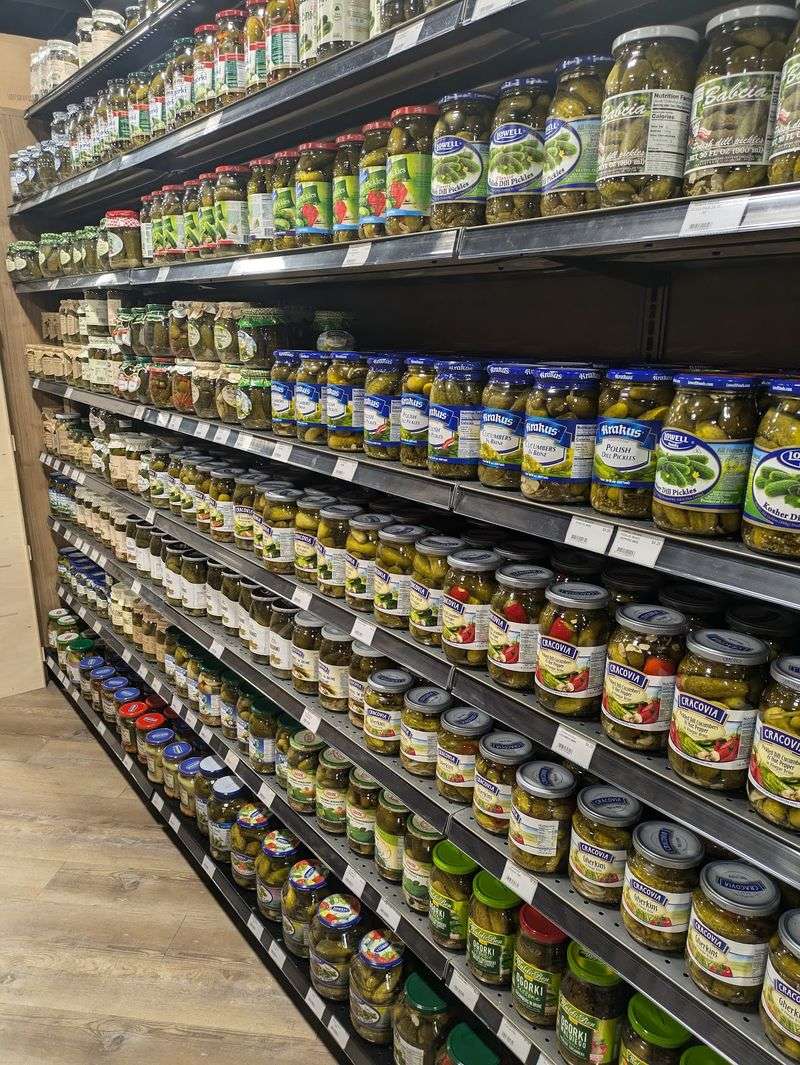 An Entire Aisle Of Pickles Changes Your Shopping Strategy