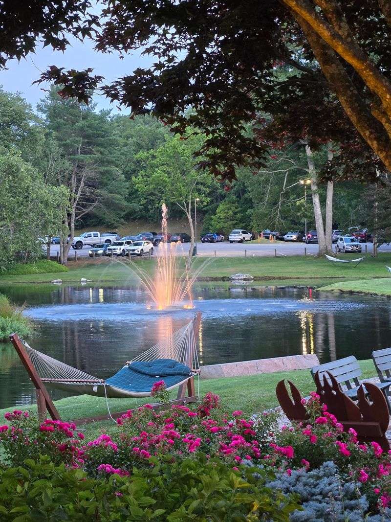 Hammocks And Fire Pits By Pasquiet Pond