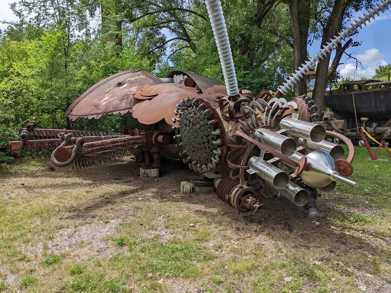 Bugs, Dragons And A Train Powered By Bellows