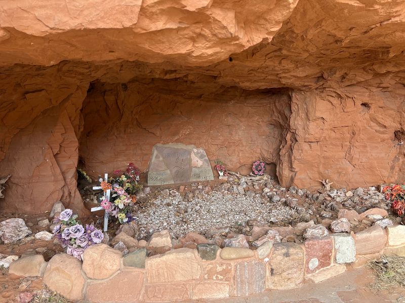 The Builders Still Rest Inside Their Rock