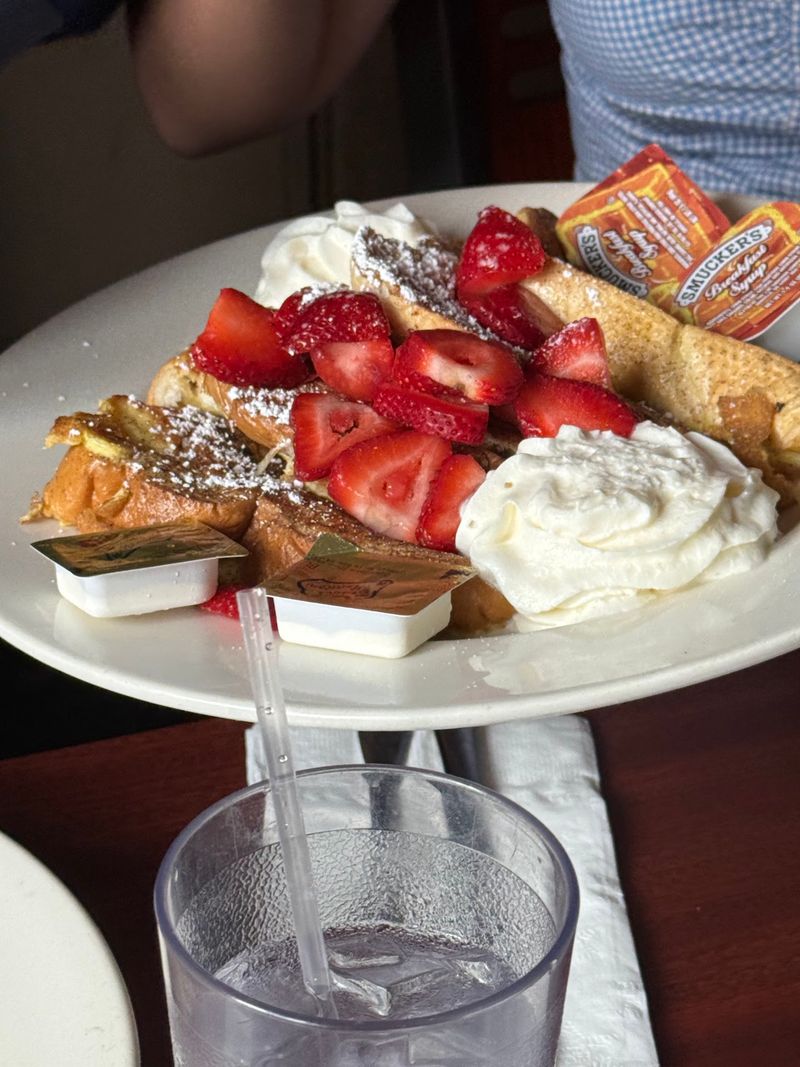 French Toast Big Enough To Need Its Own Zip Code